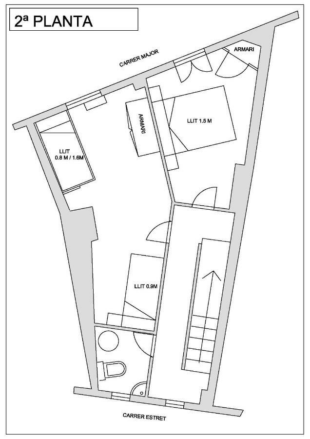 Allotjament Turistic Cal Minguell Apartment Сан Лоренцо де Морунис Екстериор снимка